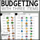 Budgeting Grocery Shop - Digital Activity