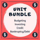 Budgeting, Investing, Credit, Debt Bundle - Notes, Activit