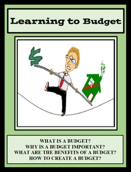 Preview of Budgeting, LEARNING TO BUDGET, Budget, Personal Finance