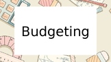Budgeting Lesson (Financial Literacy)