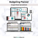 Budgeting Planner Google Sheets Spreadsheet