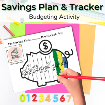Preview of Budgeting, Planning, And Tracking | A Money Skills Activity | Financial Literacy