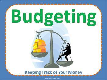 Preview of Budgeting PowerPoint