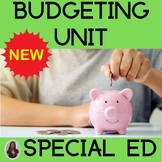 Financial Literacy Unit Budgeting for Special Education Bu
