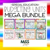 Budgeting Units & Worksheets Bundle for Special Education