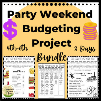 Preview of Worksheets on Budgeting for Students