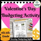 Valentines Day Budgeting Activity