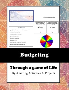 Preview of Budgeting a bank balance through a game of life.