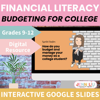 Preview of Financial Literacy - Budgeting for College - Life Skills/Money Management