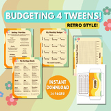 Budgeting for Tweens! Budgeting Resources for Kids and Tee