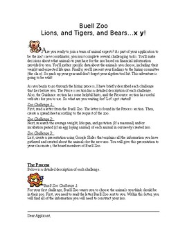 The Zoo Worksheets Teaching Resources Teachers Pay Teachers