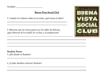 Preview of Buena Vista Social Club -Movie Guide