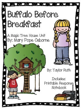 Preview of Buffalo Before Breakfast: A Magic Tree House Study (26 Pages)