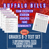 Buffalo Bills 7 Reading Levels! 5 Informational Texts Writ
