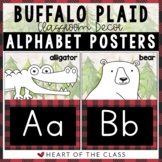 Buffalo Plaid ALPHABET POSTERS