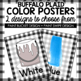 Buffalo Plaid Color Posters - Ready to Print!