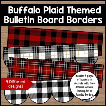 Buffalo plaid border