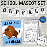 Buffalo School Mascot Set