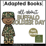 Buffalo Soldier Day Adapted Books [Level 1 and Level 2] Digital + Printable