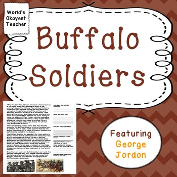 Preview of Buffalo Soldiers: Featuring George Jordan
