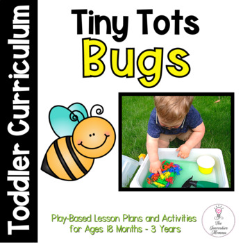 Preview of Bug Activities for Toddlers - Tiny Tots Toddler Curriculum Bug and Insect Unit