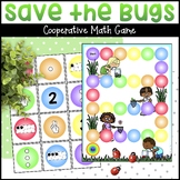 Cooperative Bug Math Game for Bugs & Insects Theme Math Activity