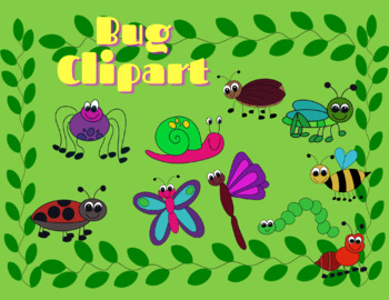 Preview of Bug Clipart
