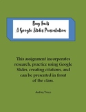 Bug Facts - A Google Slides Presentation