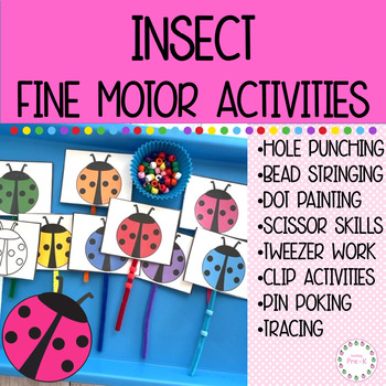Preview of Bug/Insect Fine Motor Activities