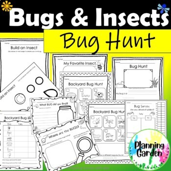 Preview of Bug Hunt: Bugs, Insects, Spiders, Butterflies {Bugs, Insects, Archnids}