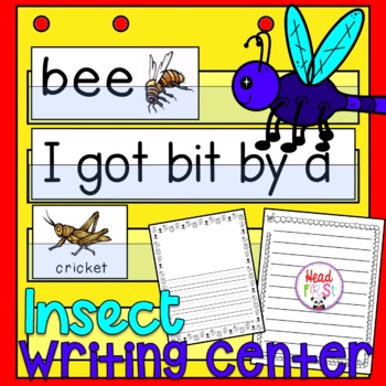 FREEBIE Insects Bugs Pictionary Vocabulary Writing Center Write the ...