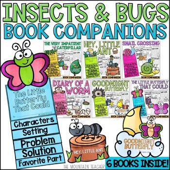 Bug & Insects Read Aloud Comprehension BUNDLE | Book Companions ...