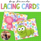 Bug Lacing Cards for Preschoolers (Insect Lacing Cards)