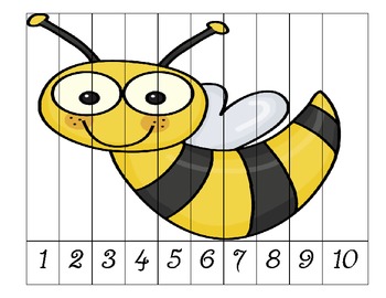 Bug Number Puzzles by Morgan Warner | Teachers Pay Teachers