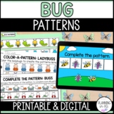 Bug Patterns | Digital Boom Cards™ and Printable Math Centers