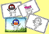 Bug Rhythm Cards - No tech Spring Time Music Activity