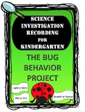 Bug Science Experiment Recording Sheet Pack