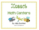 Bug and Insect Math Centers