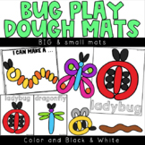 Bug and Insect Play Dough Mats- Play-doh - Fine Motor - Tracing