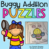 Spring Bug Addition Puzzles