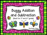 Buggy Addition and Subtraction Practice (1st-2nd) Distance
