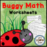 bug math worksheet teaching resources teachers pay teachers