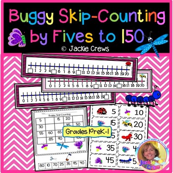 Preview of Buggy Skip-Counting by Fives
