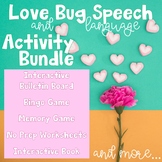 Valentine's Day Speech Therapy Activities: Love Bugs