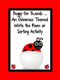 Buggy for Blends - An Oviparious Themed Write the Room or 