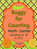 Buggy for Counting:  A Math Center for Counting a Number o