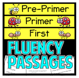 Fluency Passages Bundle Preprimer Primer First Level