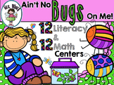 Bugs 24 Literacy and Math Centers {CC Aligned}