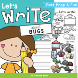 Bug Writing {Insects Themed Writing Prompts and Papers)