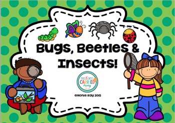 Preview of Bugs, Beetles & Insects! Unit Bundle!